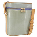 LOUIS VUITTON Monogram Vernis Sullivan Vertical Bag Lavande M91258 Auth 205822-1