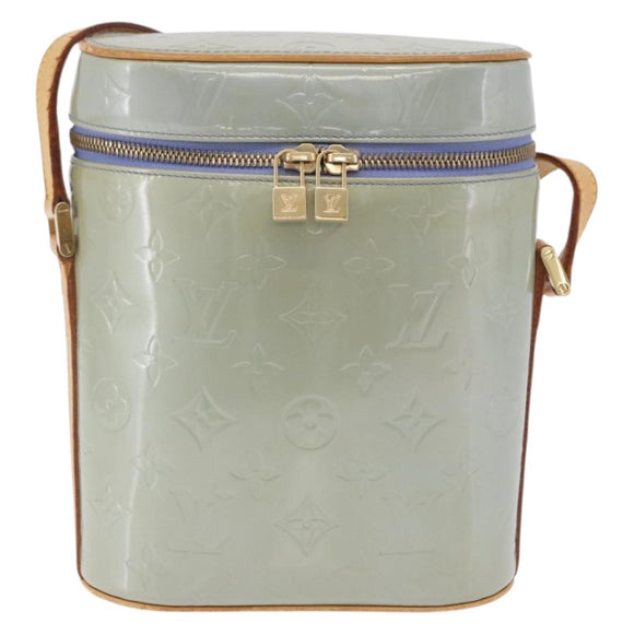 LOUIS VUITTON Monogram Vernis Sullivan Vertical Bag Lavande M91258 Auth 205822