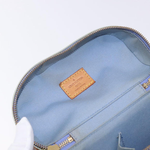 LOUIS VUITTON Monogram Vernis Sullivan Vertical Bag Lavande M91258 Auth 205822