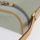 LOUIS VUITTON Monogram Vernis Sullivan Vertical Bag Lavande M91258 Auth 205822-15