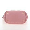 Miu Miu Hand Bag Leather 2way Pink Gold Tone Auth 205829A-5