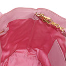 Miu Miu Hand Bag Leather 2way Pink Gold Tone Auth 205829A-25