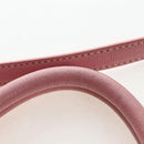 Miu Miu Hand Bag Leather 2way Pink Gold Tone Auth 205829A-8