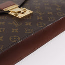 LOUIS VUITTON Monogram Porte Documents Bandouliere Bag M53338 LV Auth 205837A-6