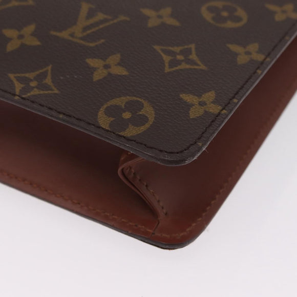 LOUIS VUITTON Monogram Porte Documents Bandouliere Bag M53338 LV Auth 205837A