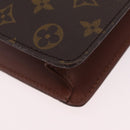 LOUIS VUITTON Monogram Porte Documents Bandouliere Bag M53338 LV Auth 205837A-21