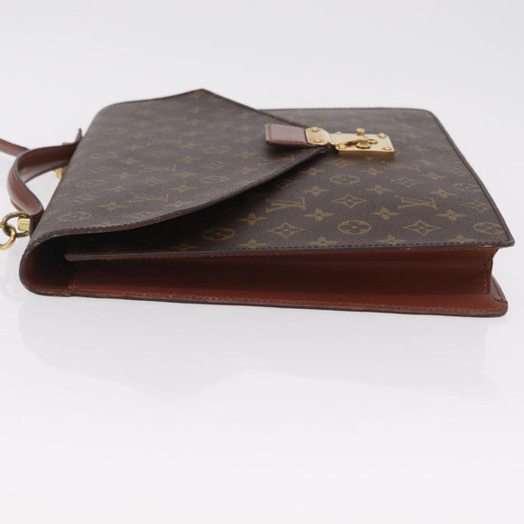 LOUIS VUITTON Monogram Porte Documents Bandouliere Bag M53338 LV Auth 205837A