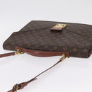 LOUIS VUITTON Monogram Porte Documents Bandouliere Bag M53338 LV Auth 205837A-7