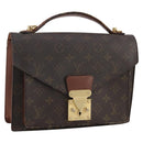 LOUIS VUITTON Monogram Monceau 26 Hand Bag M51187 LV Auth 205840-1