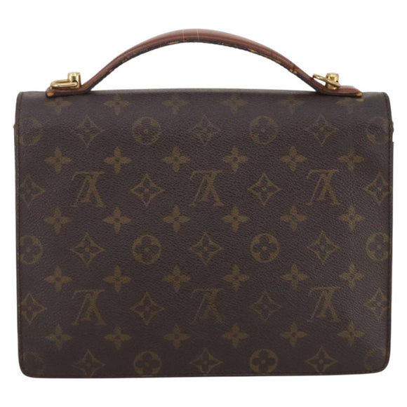 LOUIS VUITTON Monogram Monceau 26 Hand Bag M51187 LV Auth 205840