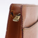LOUIS VUITTON Epi Pochette Homme Clutch Bag Zipangu Gold M52528 LV Auth 205841-19