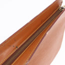 LOUIS VUITTON Epi Pochette Homme Clutch Bag Zipangu Gold M52528 LV Auth 205841-21