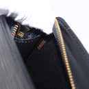 LOUIS VUITTON Epi Pochette Homme Clutch Bag Black M52522 LV Auth 205843A-12