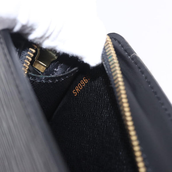 LOUIS VUITTON Epi Pochette Homme Clutch Bag Black M52522 LV Auth 205843A