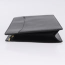 LOUIS VUITTON Epi Pochette Homme Clutch Bag Black M52522 LV Auth 205843A-4