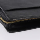 LOUIS VUITTON Epi Pochette Homme Clutch Bag Black M52522 LV Auth 205843A-6