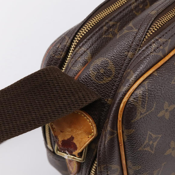 LOUIS VUITTON Monogram Reporter PM Shoulder Bag M45254 LV Auth 205847