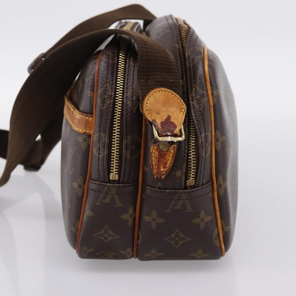 LOUIS VUITTON Monogram Reporter PM Shoulder Bag M45254 LV Auth 205847