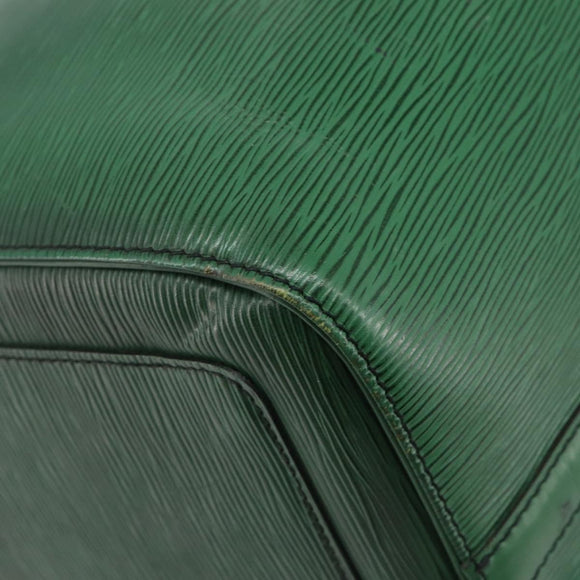 LOUIS VUITTON Epi Keepall 45 Boston Bag Green Keepall 45 LV Auth 205853