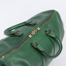 LOUIS VUITTON Epi Keepall 45 Boston Bag Green Keepall 45 LV Auth 205853-6