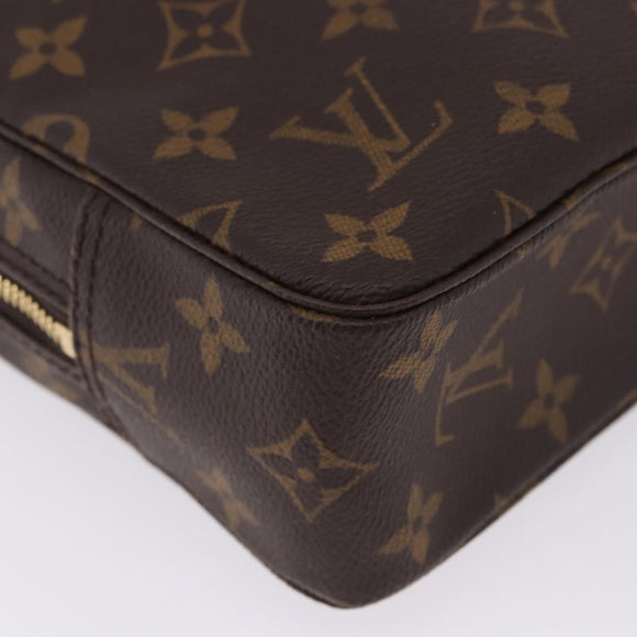 LOUIS VUITTON Monogram Trousse Toilette 23 Clutch Bag M47524 LV Auth 205855