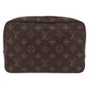 LOUIS VUITTON Monogram Trousse Toilette 23 Clutch Bag M47524 LV Auth 205855-3