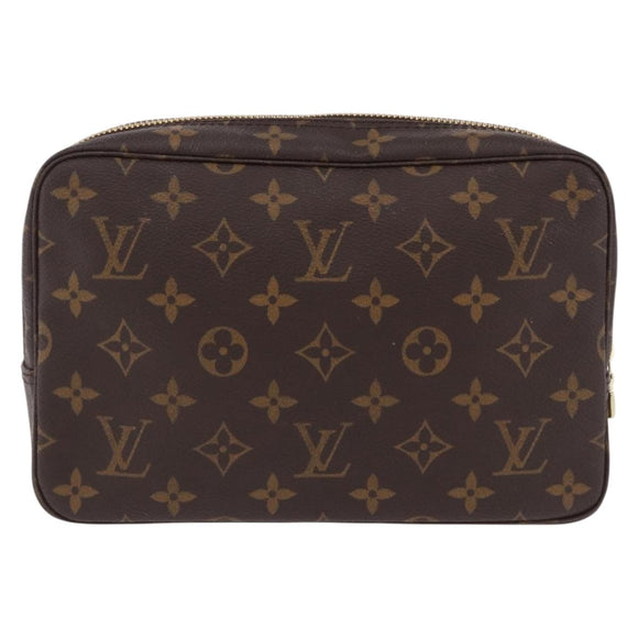 LOUIS VUITTON Monogram Trousse Toilette 23 Clutch Bag M47524 LV Auth 205855