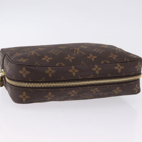 LOUIS VUITTON Monogram Trousse Toilette 23 Clutch Bag M47524 LV Auth 205855