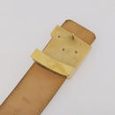 LOUIS VUITTON Damier Azur Ceinture LV Initial Belt M0325 LV Auth 205856-8