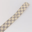 LOUIS VUITTON Damier Azur Ceinture LV Initial Belt M0325 LV Auth 205856-9