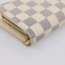 LOUIS VUITTON Damier Azur Portefeuille Viennois Wallet N61676 LV Auth 205857V-16