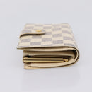 LOUIS VUITTON Damier Azur Portefeuille Viennois Wallet N61676 LV Auth 205857V-3