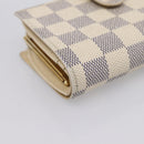 LOUIS VUITTON Damier Azur Portefeuille Viennois Wallet N61676 LV Auth 205857V-14