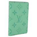 LOUIS VUITTON Organizer Dupoch Card Case Mint Green M27652 LV Auth 205859M-1