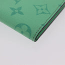 LOUIS VUITTON Organizer Dupoch Card Case Mint Green M27652 LV Auth 205859M-8