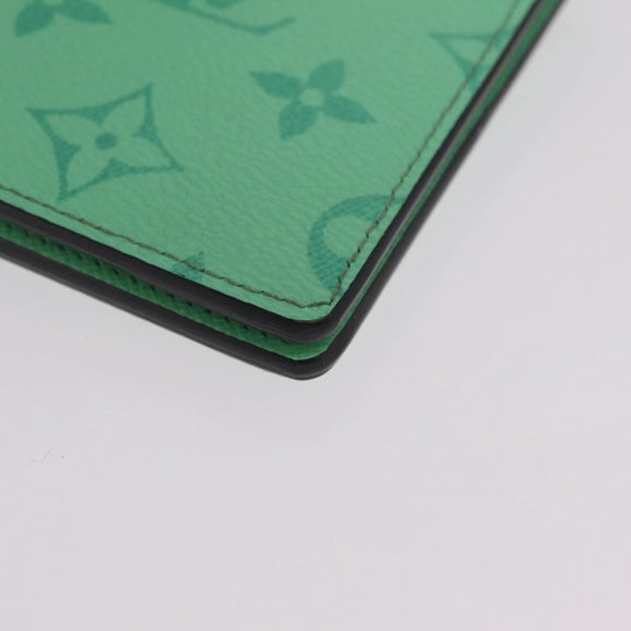 LOUIS VUITTON Organizer Dupoch Card Case Mint Green M27652 LV Auth 205859M