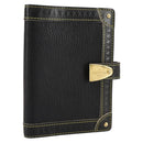 LOUIS VUITTON Suhari Agenda PM Partner Planner Leather Black R21031 Auth 205860A-1