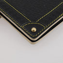 LOUIS VUITTON Suhari Agenda PM Partner Planner Leather Black R21031 Auth 205860A-15