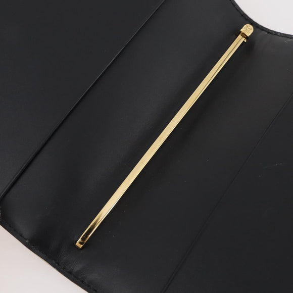 LOUIS VUITTON Suhari Agenda PM Partner Planner Leather Black R21031 Auth 205860A