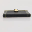 LOUIS VUITTON Suhari Agenda PM Partner Planner Leather Black R21031 Auth 205860A-4