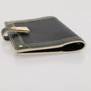 LOUIS VUITTON Suhari Agenda PM Partner Planner Leather Black R21031 Auth 205860A-5