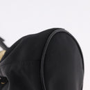 PRADA Pouch Nylon Black Gold Auth 205862M-13