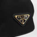 PRADA Pouch Nylon Black Gold Auth 205862M-19