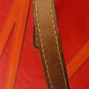 LOUIS VUITTON Monogram Vernis Fluo Reade PM Hand Bag Rose M91903 LV Auth 205868-17