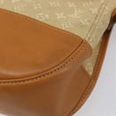 LOUIS VUITTON Monogram Mini Belanger Shoulder Bag Beige M92674 LV Auth 205875-15
