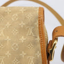 LOUIS VUITTON Monogram Mini Belanger Shoulder Bag Beige M92674 LV Auth 205875-20
