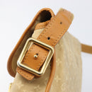 LOUIS VUITTON Monogram Mini Belanger Shoulder Bag Beige M92674 LV Auth 205875-21