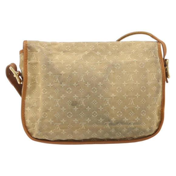 LOUIS VUITTON Monogram Mini Belanger Shoulder Bag Beige M92674 LV Auth 205875
