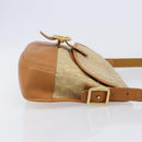 LOUIS VUITTON Monogram Mini Belanger Shoulder Bag Beige M92674 LV Auth 205875-4