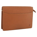 LOUIS VUITTON Epi Pochette Homme Clutch Bag Zipangu Gold M52528 LV Auth 205876A-1